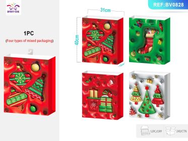 Christmas Gift Bag (Option: XL)